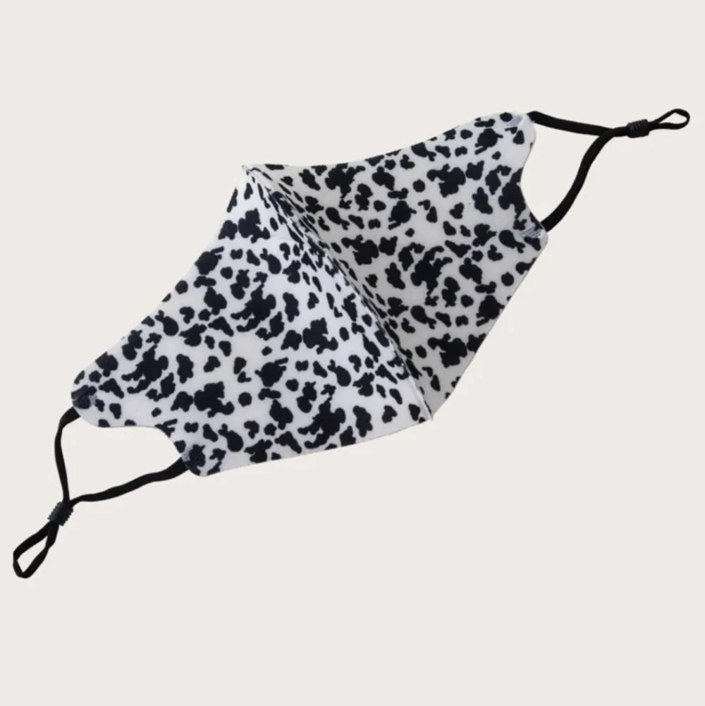 Black and white Dalmatians mask